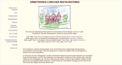 Desktop Screenshot of luebecker-restauratoren.de